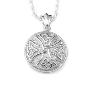 Round Celtic Cross - Forever Near Memorial Jewellery