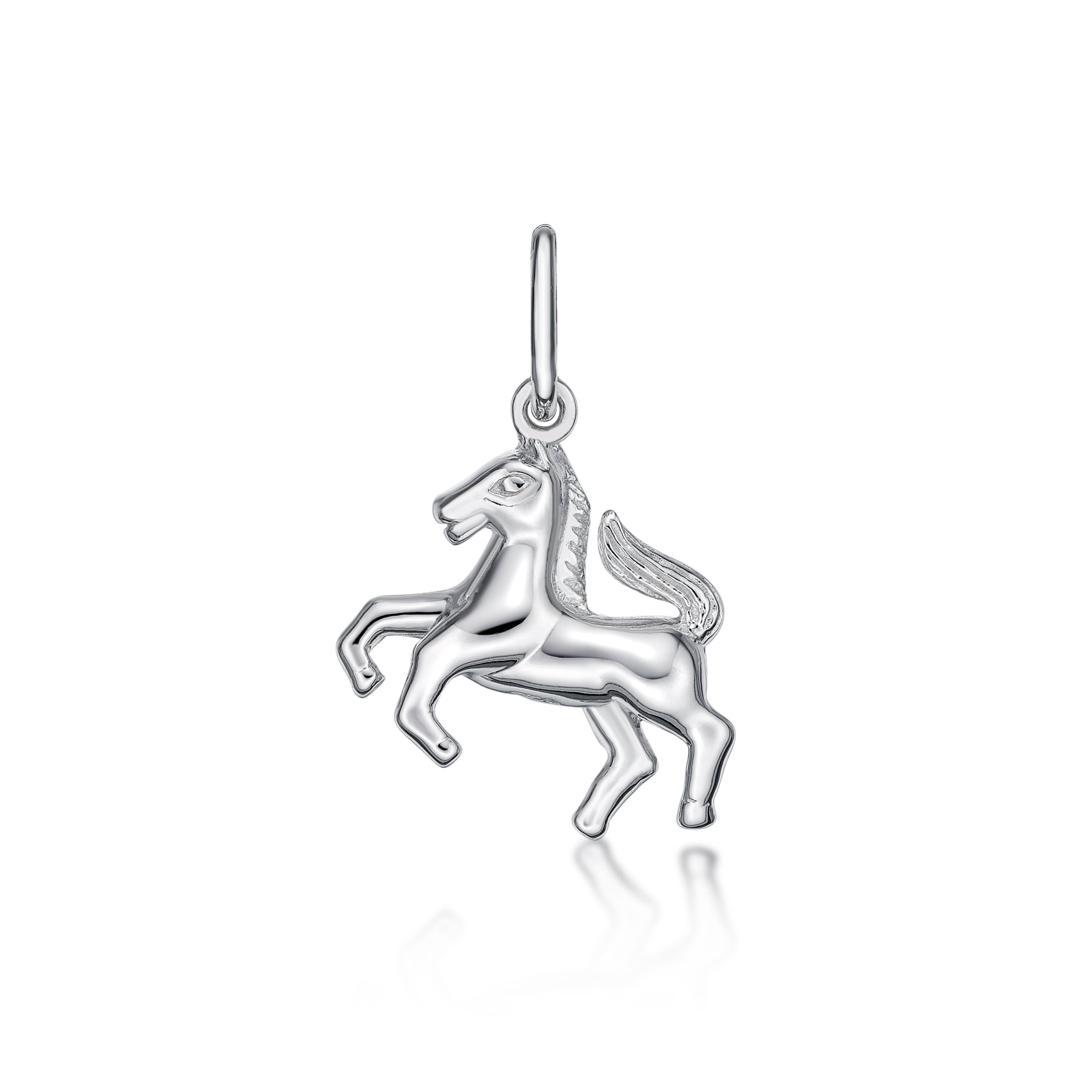 Sterling Silver Horse Pendant