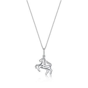 Sterling Silver Horse Pendant