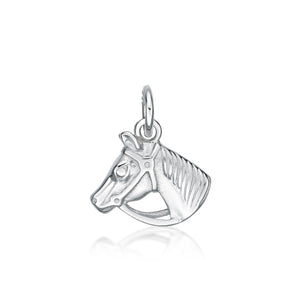 Sterling Silver Horse Head Pendant