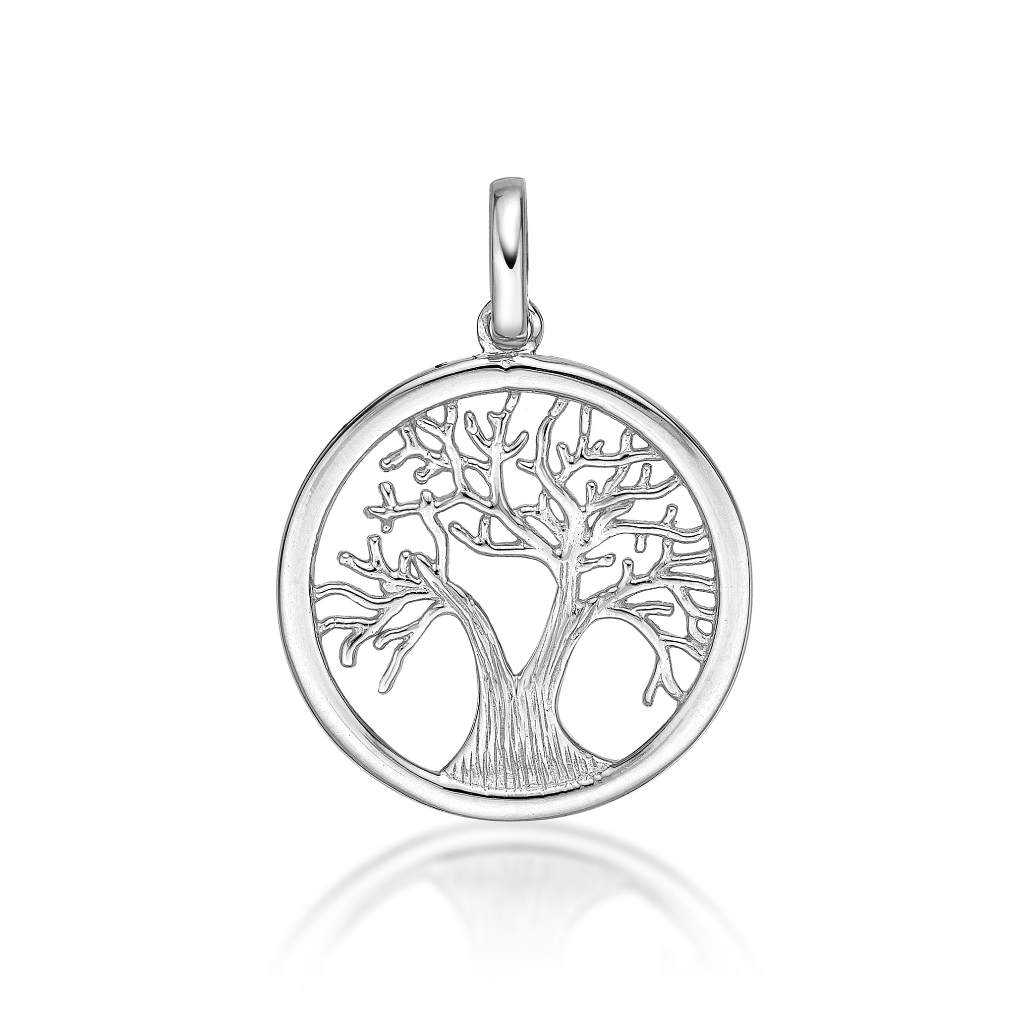 Sterling Silver Tree Of Life Pendant