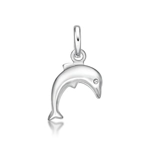 Sterling Silver Dolphin Pendant