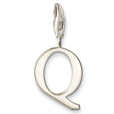 Letter Q charm - Red Carpet Jewellers