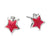 D for Diamond star earrings - Red Carpet Jewellers