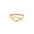 9ct Heart ring. - Red Carpet Jewellers