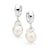 Nucleated baroque pearl earrings - Red Carpet Jewellers