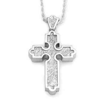 Traditional Roman Cross - Forever Near Memorial Jewellery