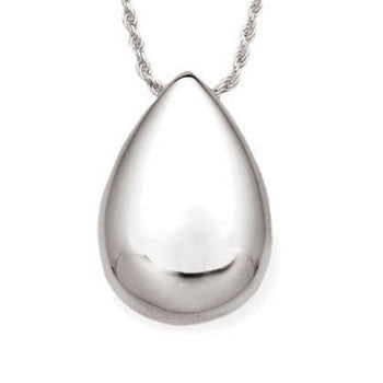 Tear Drop High Polish - Forever Near Memorial Jewellery