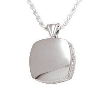 Cushion High Polish - Forever Near Memorial Jewellery