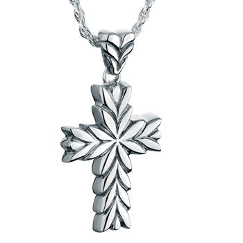Starburst Cross - Forever Near Memorial Jewellery