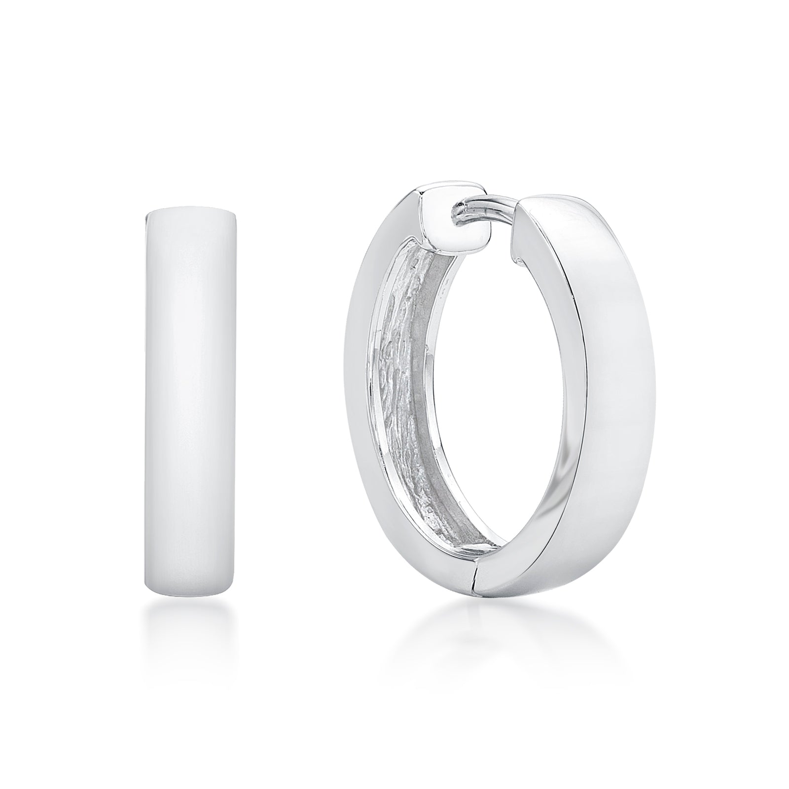 Sterling Silver Huggie Earrings