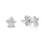 Sterling Silver Star Fish Earrings