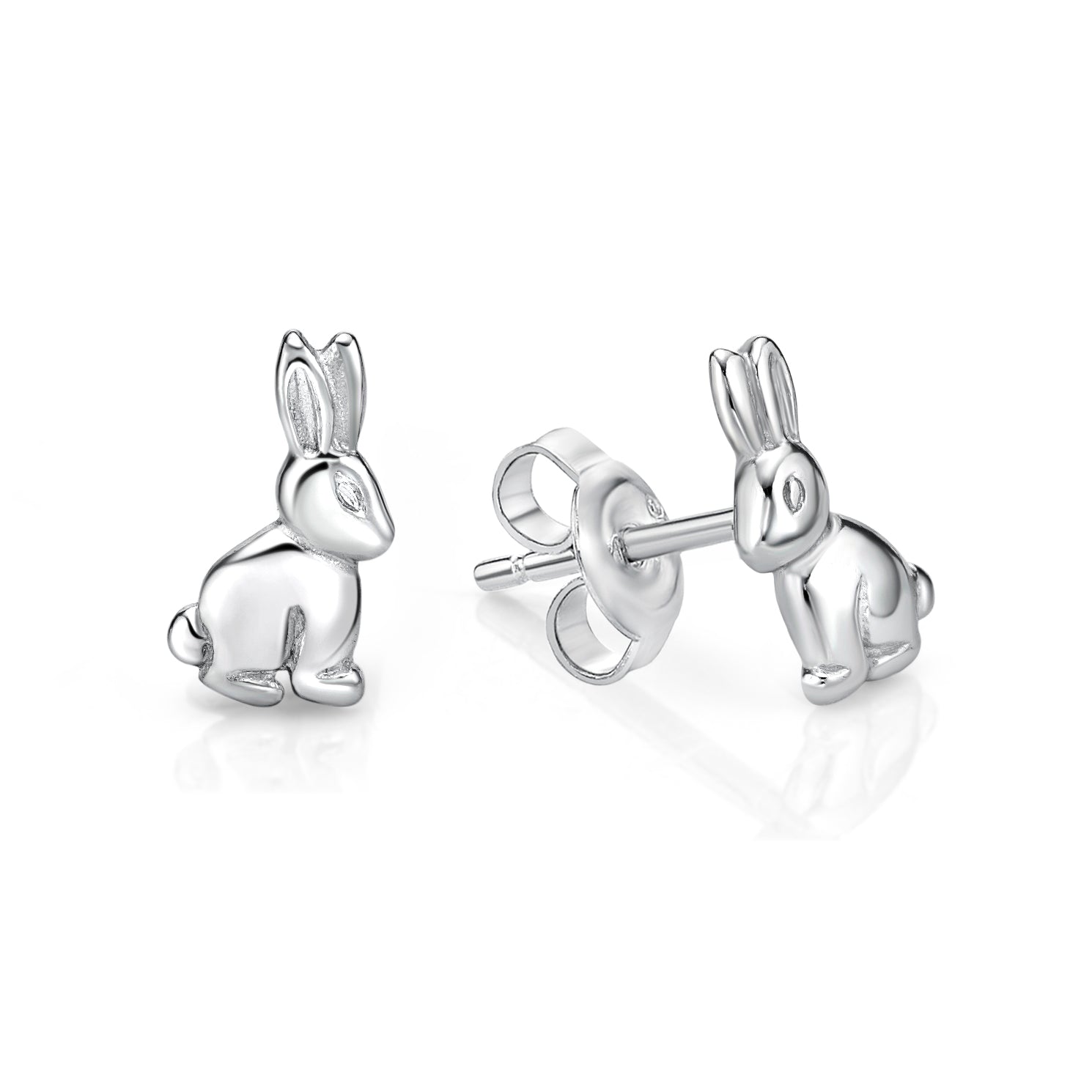 Sterling Silver Bunnies Earrings
