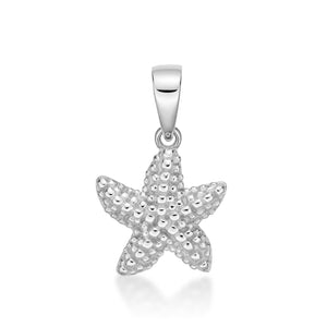 Sterling Silver Star Fish Pendant