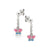 Sterling silver butterfly drop earrings - Red Carpet Jewellers