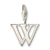 Letter W charm - Red Carpet Jewellers