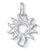 Thomas Sabo - Sun Rays Charm Carrier - Red Carpet Jewellers