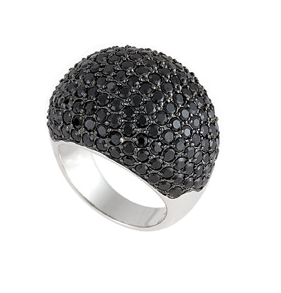 Zirconia on sale pavé black