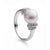 Sterling silver pearl cz ring - Red Carpet Jewellers