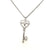 Sterling silver key pendant. - Red Carpet Jewellers