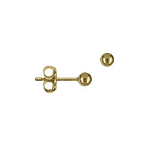 3mm Heavy Ball Studs - Red Carpet Jewellers