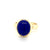 9ct gold Lapis ring - Red Carpet Jewellers